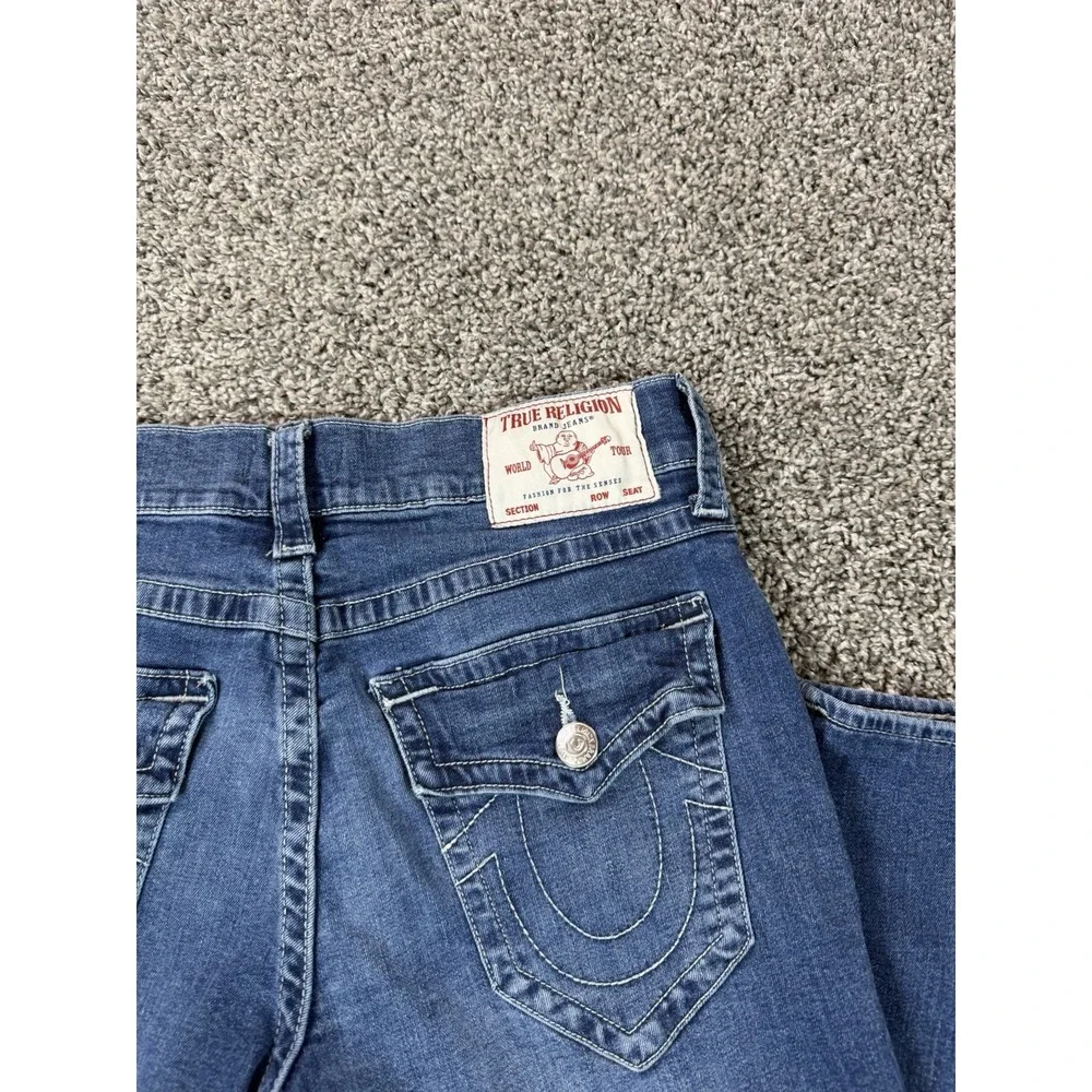 True Religion Rocco Relaxed Skinny Jeans Men's Size 31X27 Blue